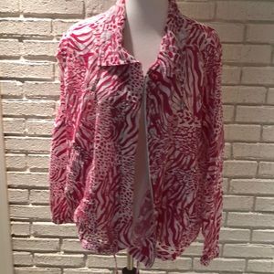 Chico’s Lightweight Summer Jacket Size 3 - LN